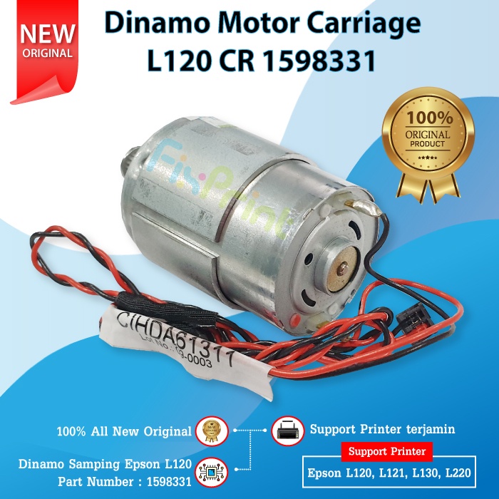 Dinamo Motor Epson L120 L130 L220 L360 Dinamo CR Epson  L220 L360 Motor Carriage Samping L120 L130 Murah