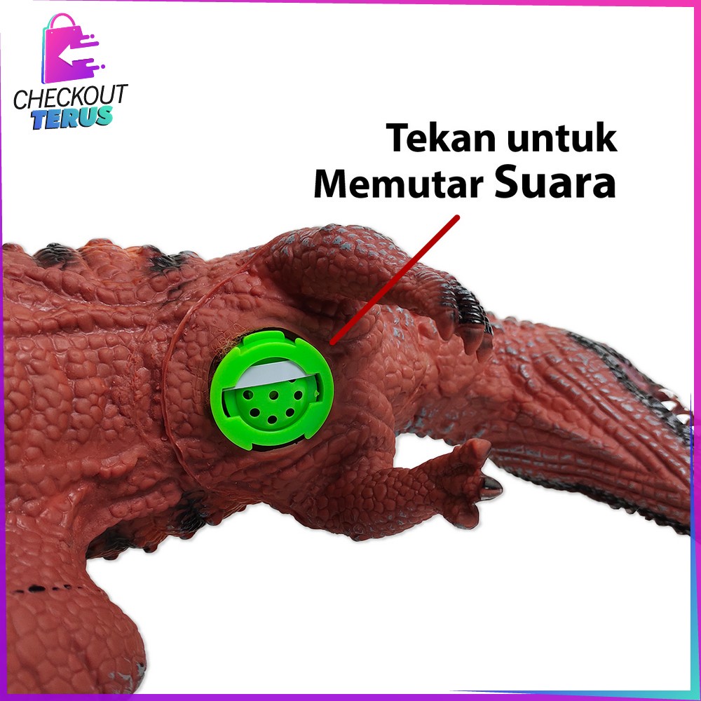 CT M263 M265 Maenan Edukasi Dino Toys Animal Figur Mainan Dinosaurus T Rex Jurassic World Mainan Anak Dinosaurus