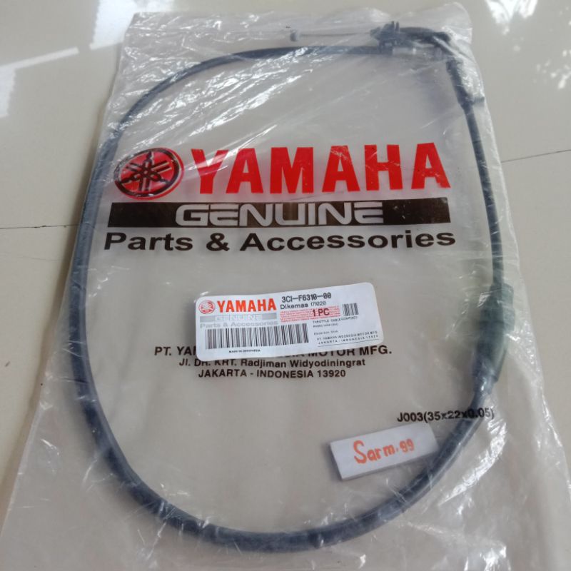 Kabel Gas Yamaha Vixion Old/ Vixion new/ Kualitas Ori