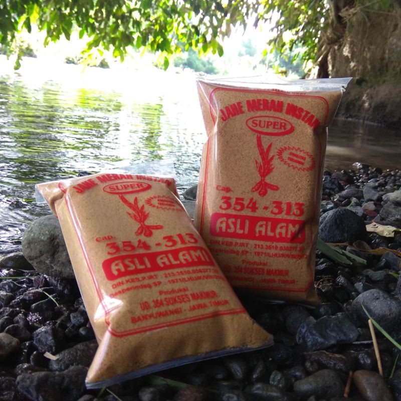 

JAMU JAHE MERAH INSTAN SUPER/BUBUK(CAP 354) 250 GRAM