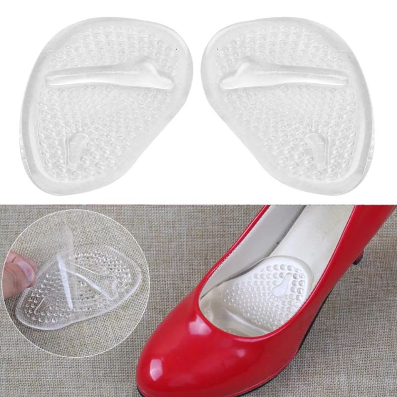 INSOLE GEL KAKI DEPAN WANITA INSOLE GEL SILICON BANTALAN SEPATU UNTUK KAKI PEGAL