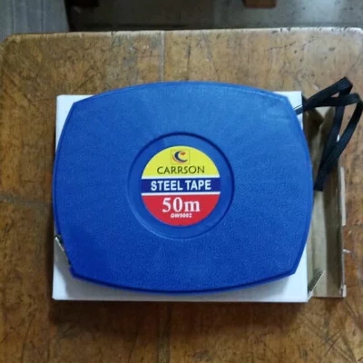 Steel tape carrson - meteran 50 meter