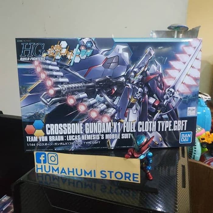 HG Crossbone Gundam X1 Full Cloth Type GBFT HGBF Bandai HG Gundam