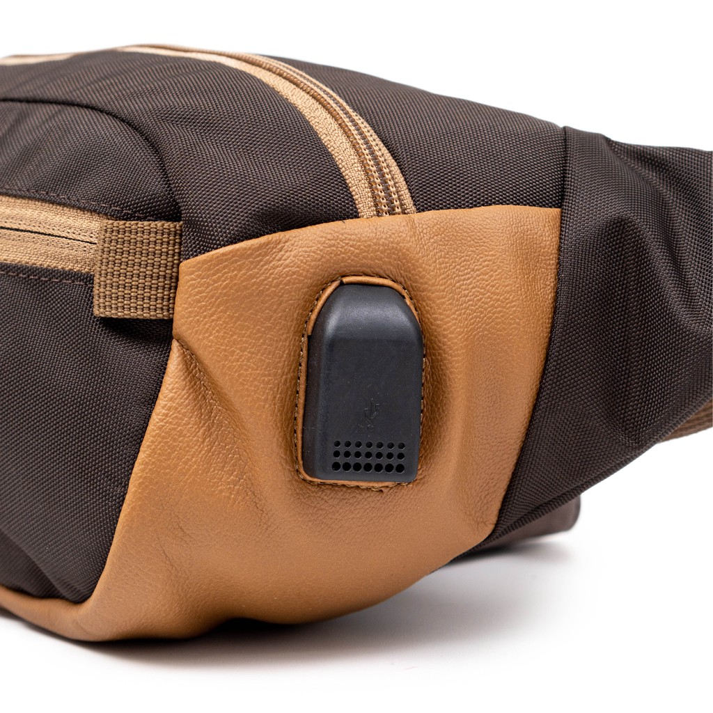 hot deals heylook - tas selempang pria waist bag nylon oscar pria waist bag distro
