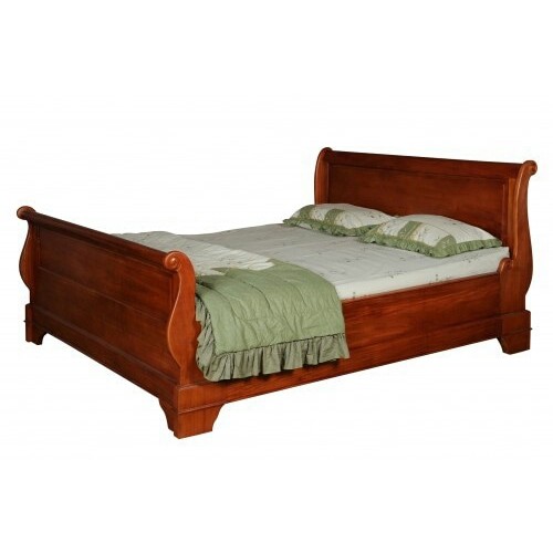 Dipan Tempat Tidur Bagong Kayu Jati Minimalis Ukuran No2 160 x 200