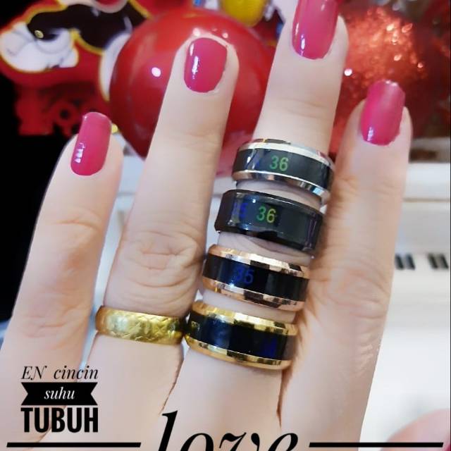 Titanium cincin cek suhu tubuh 2312k