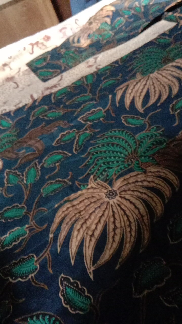 Kemeja Batik - Size M L Xl Xxl  Bswart Batik Hrb026 Kenongo Hem