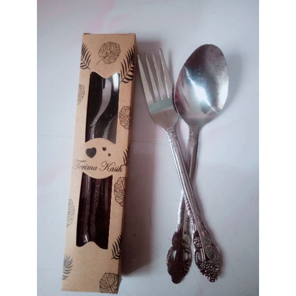 SOUVENIR SENDOK GARPU STAINLESS