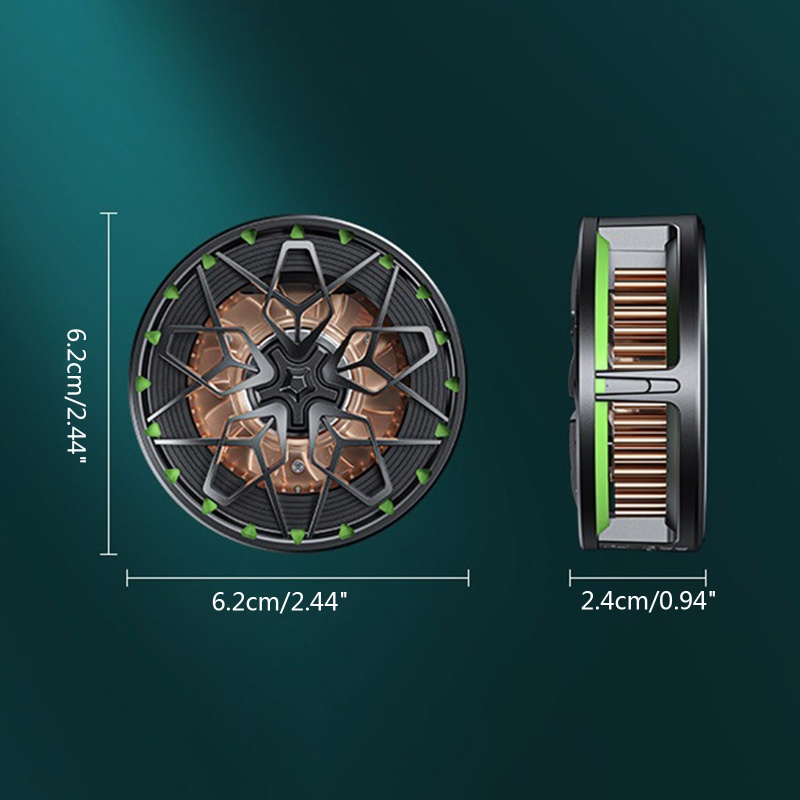 Vivi Kipas Pendingin Semikonduktor Magnetik Radiator Kompatibel Android / iOS