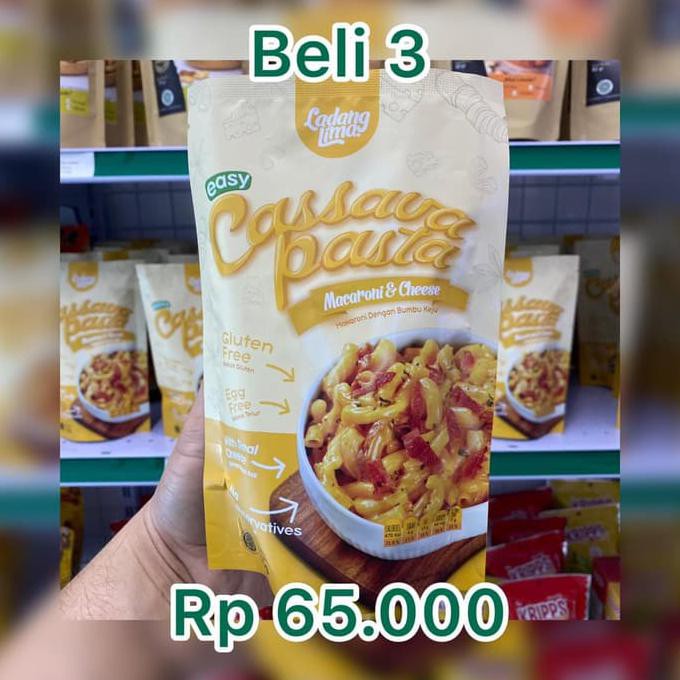 

Terlaris# Ladang Lima Pasta Mac & Cheese 115Gr 3Pcs