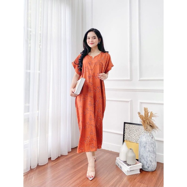 Daster panjang lengan pendek SMK by HD.id ORIGINAL