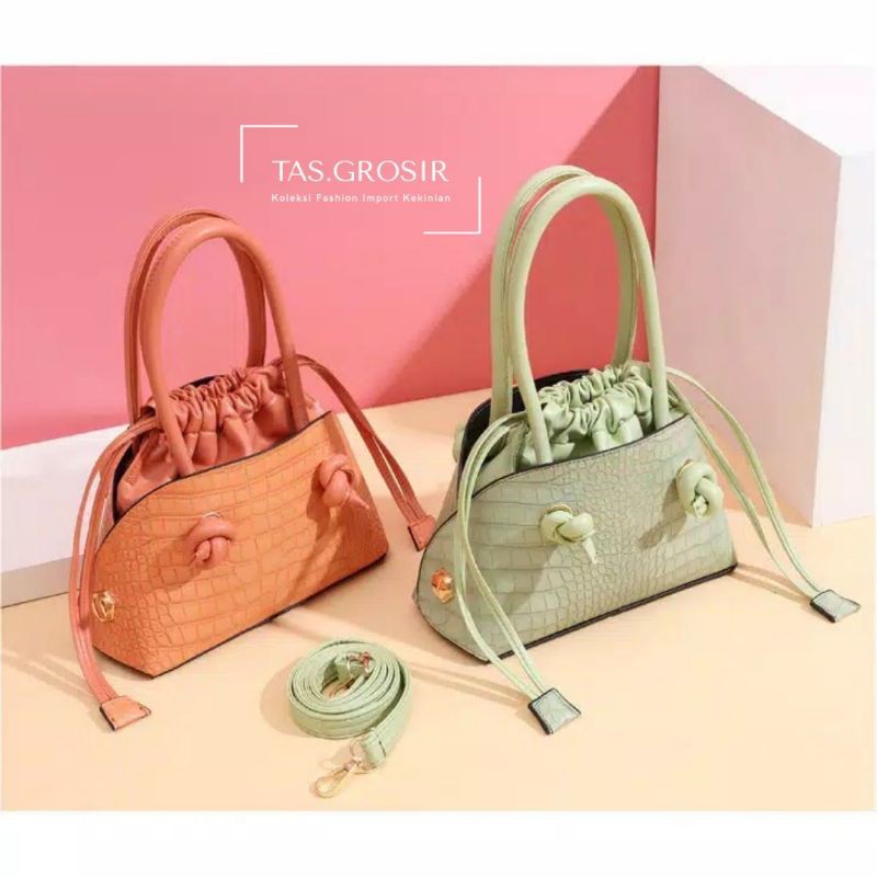[COD] LB - Best seller!! Model baru tas selempang mini motif croco import / Sling bag kekinian 367