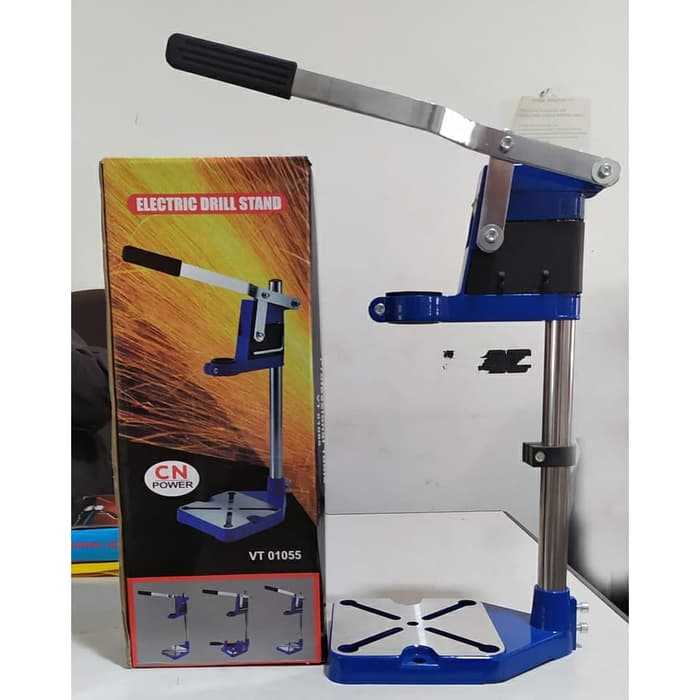 STAND DRILL - STAND BOR - DUDUKAN BOR - PEGANGAN - MESIN BOR 10mm 13mm