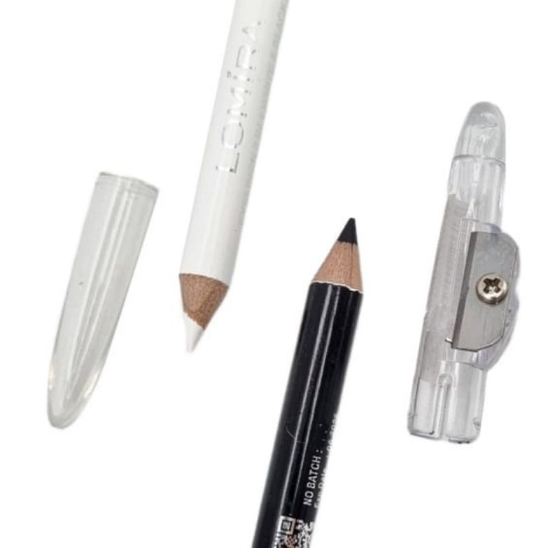 LOMIRA Eyeliner 2In1 White &amp; Black 09 + 055g