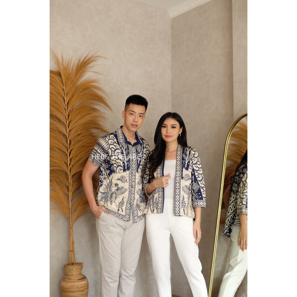 Sarayu Batik (Available Couple Pria) - Men Short-Nadine-Amber-Intan-Jenna-Brenda-Valda