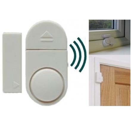 Alarm Pintu Rumah Anti Maling White
