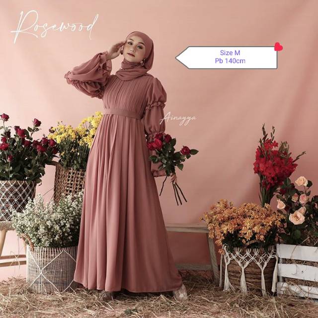 Clara dress by ainayya clara dress rosewood
