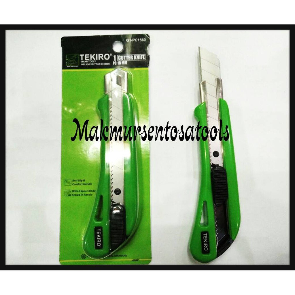 

PISAU CUTTER BESAR/CUTTER KNIFE 18MM TEKIRO