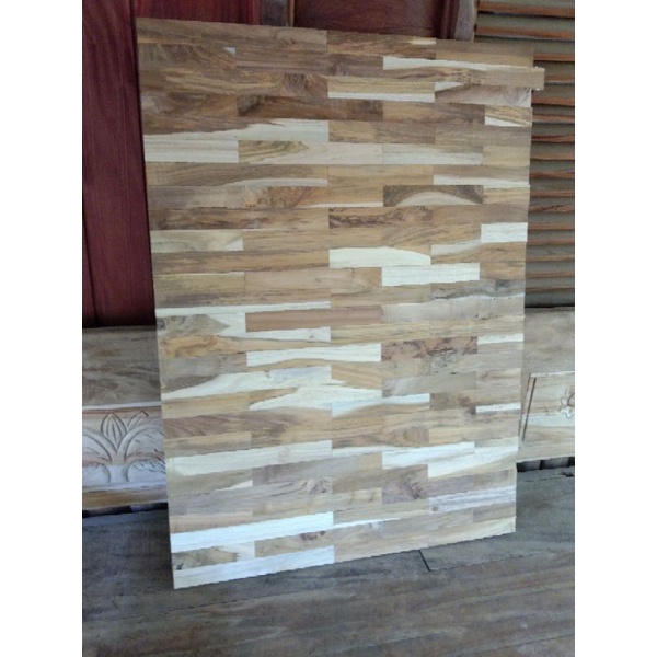 papan laminasi kayu jati 60x60x2cm