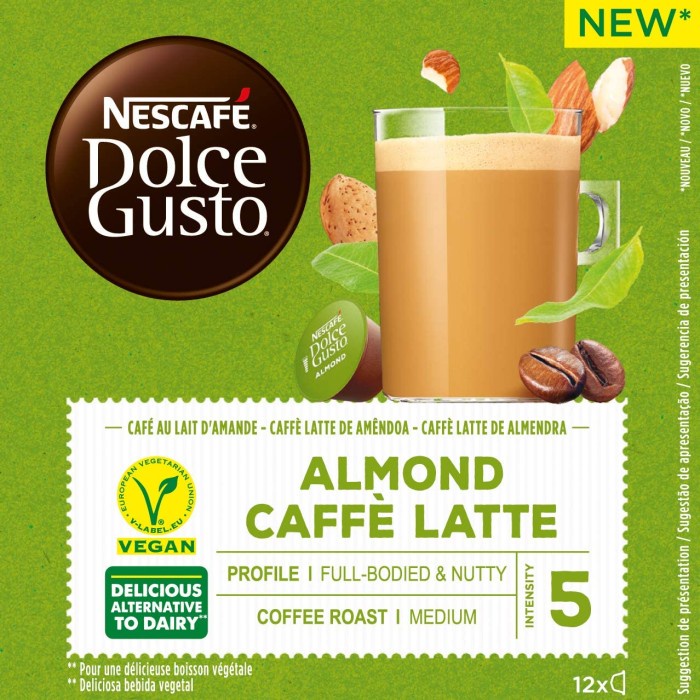 

Kopi - Kopi Kapsul Nescafe Dolce Gusto Almond Caffe Latte Capsule