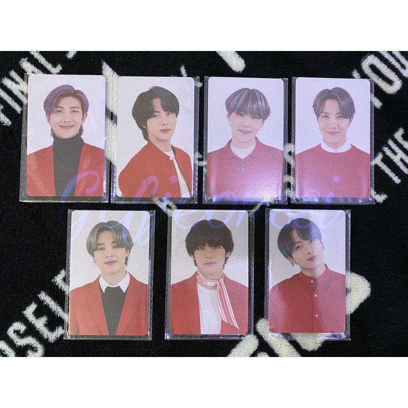 card ticket bts hoseok mots one