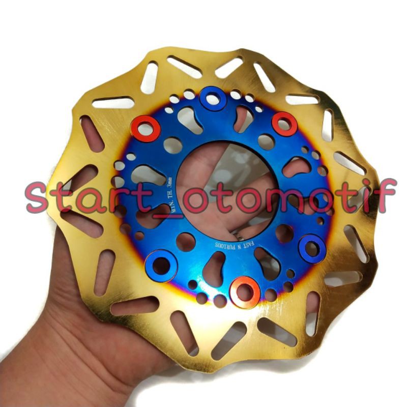 DISC PIRINGAN CAKRAM DEPAN STANDAR TWOTONE HONDA BEAT SCOOPY VARIO 190MM ATAU PIRINGAN TWOTONE 190MM