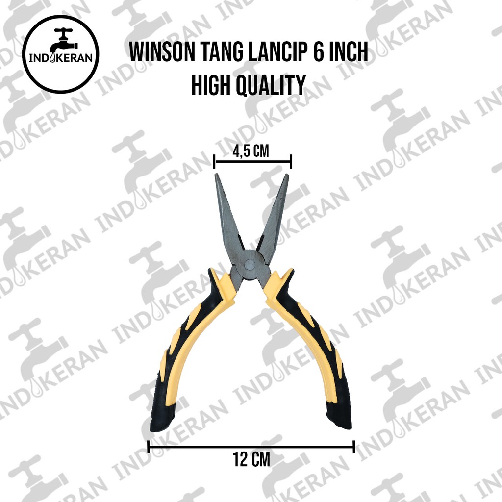INDOKERAN - Tang Lancip - 6 Inch - High Quality