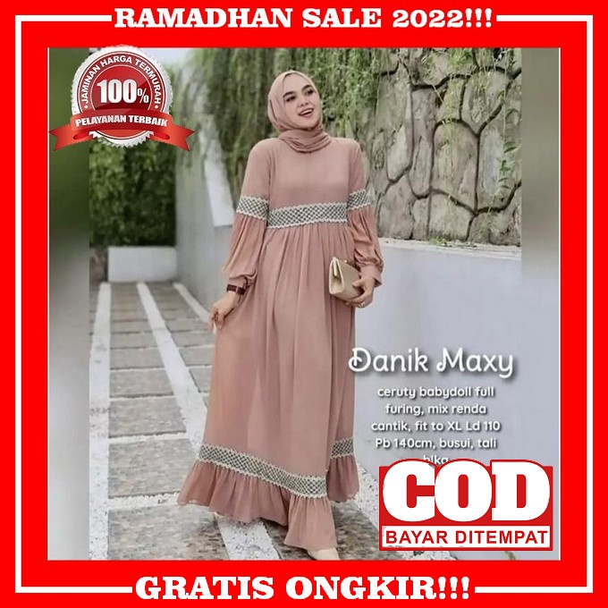 Promo Cuci Gudang Murah-Pakaian Wanita Terbaru 2021//Gamis Wanita Terlaris//Tarta Midi Long Dress Tu