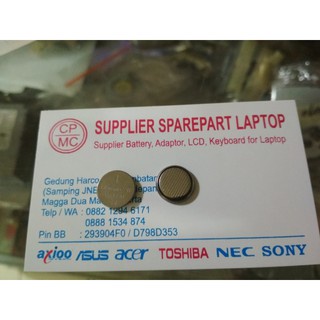 Baterai CMOS  BIOS 3v Laptop Netbook ( PIN  SMALL  CR1220 )