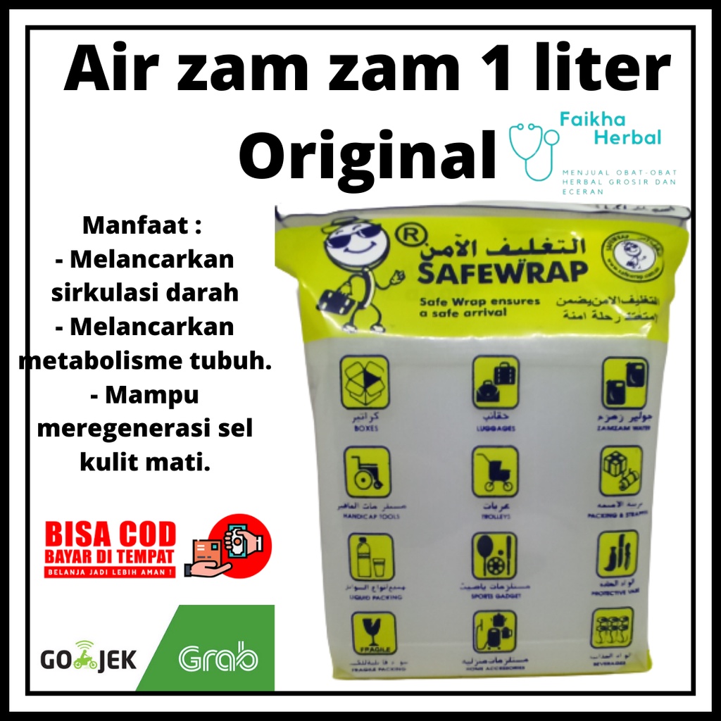 

Air Zam ZAm 1 Liter Jaminan Original