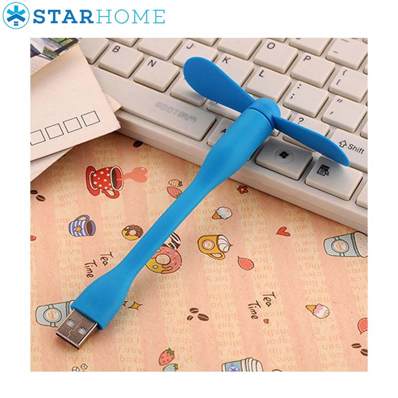 StarHome Kipas Angin Mini USB Flexible - USB Mini Fan Stick Aneka Warna