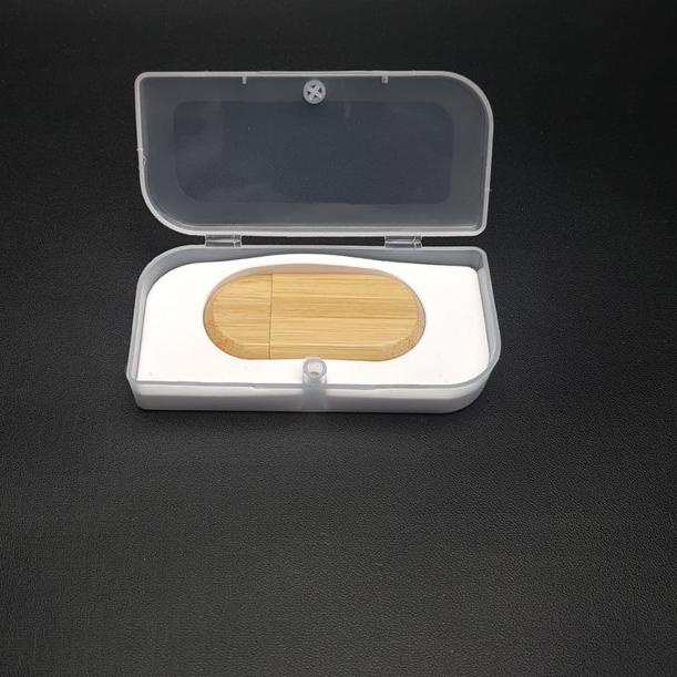 

☻ USB Flashdisk Flashdrive Souvenir Kayu / Bambu / Wood Elips promosi 8 ✶