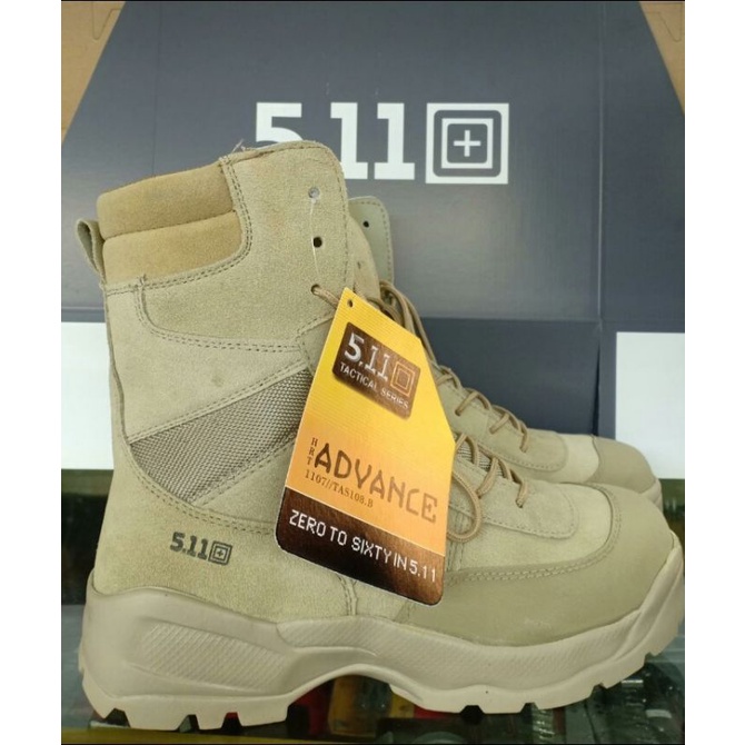 Sepatu PDL Army Boots 511 impor warna gurun (cream)