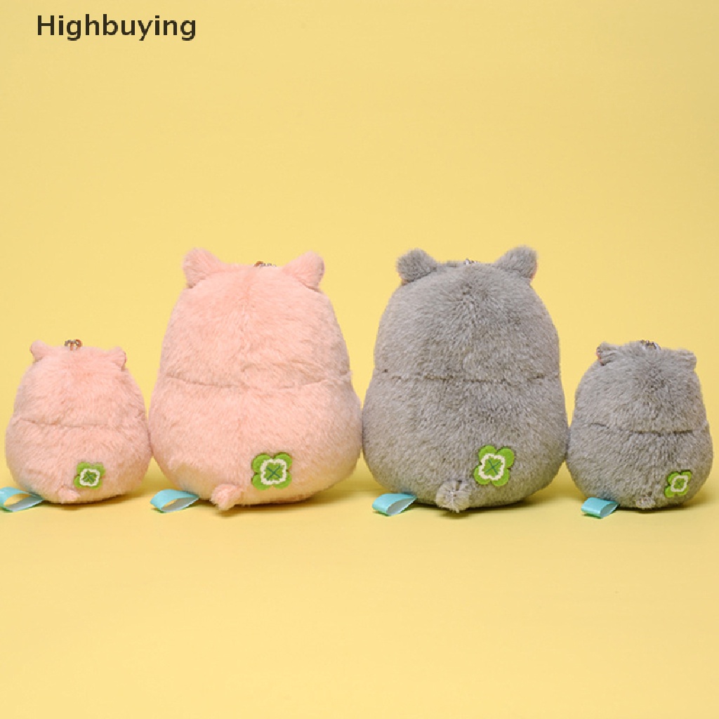 Hbid Gantungan Kunci Boneka Plush Bentuk Penguin / Hamster Lucu Glory