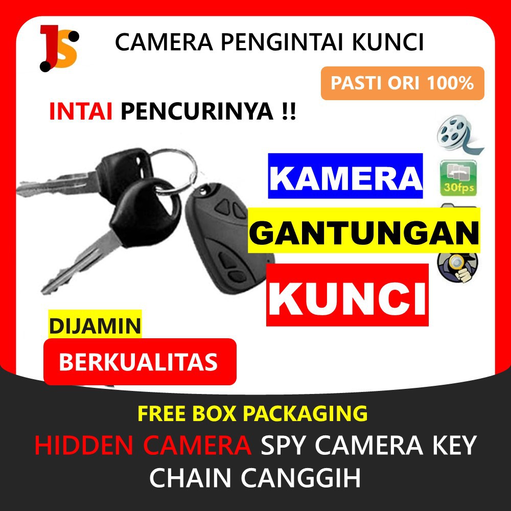 SPY CAM CAMERA KAMERA PENGINTAI MINI KECIL CANGGIH HIDDEN IP CAM CAMERA CCTV MINI KAMERA MURAH JS87