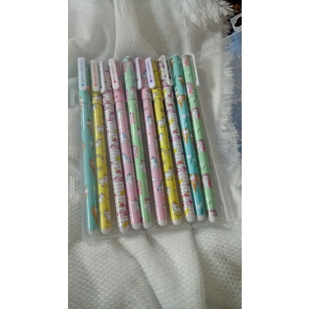 

bolpen gel motif 10 warna