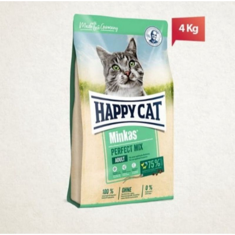 HAPPY CAT MINKAS PERFECT MIX ADULT 4KG- FRESPACK