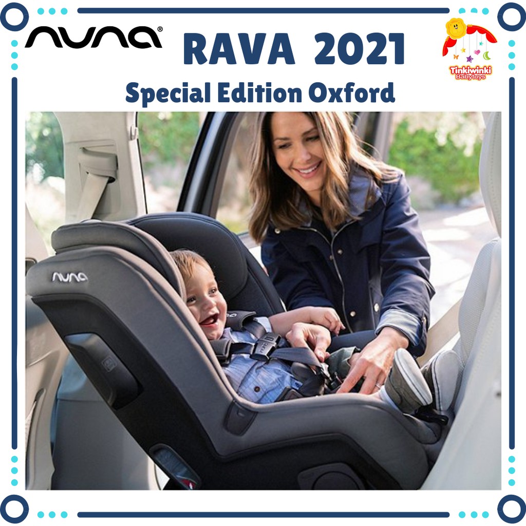 Nuna Rava 2021 Special Edition Oxford | RIVETED Car Seat