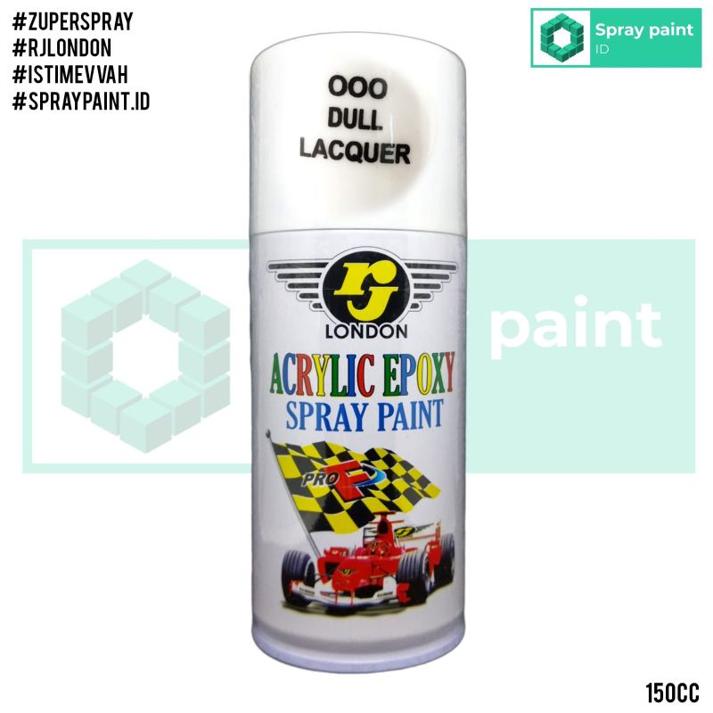 cat semprot warna clear doff matte dull lacquer rj london 150cc pilok pilox spray paint untuk motor 