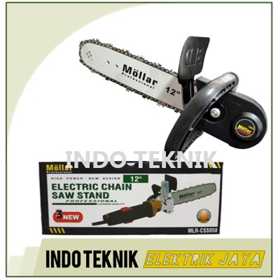 MOLLAR Mini Chain Saw Gerinda Gergaji Listrik Potong Kayu