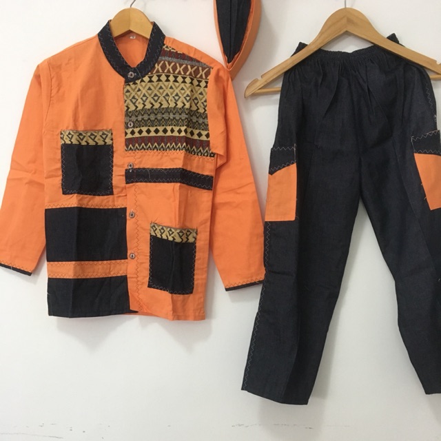 Jual rugi setelan koko anak