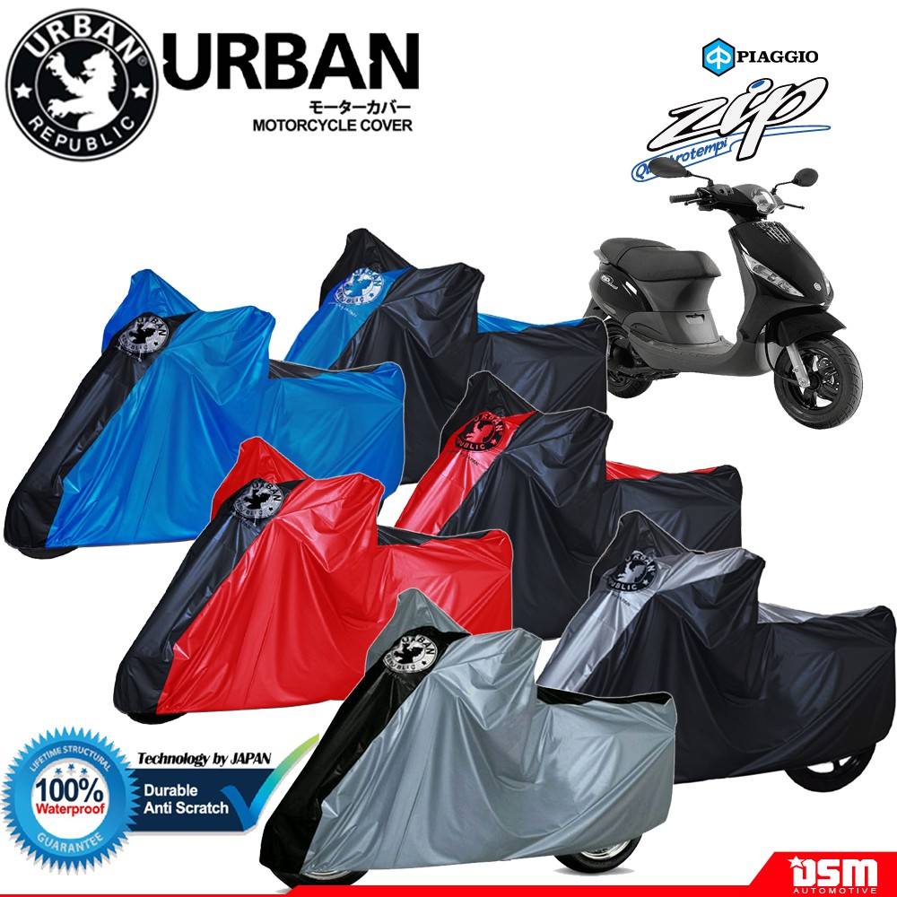 Urban / Cover Motor Piaggio ZIP 100% Waterproof / Aksesoris Motor Piaggio ZIP / DSM