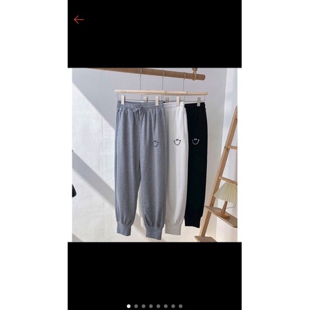Smile Pants - Celana panjang wanita - Celana jogger wanita- Celana olahraga