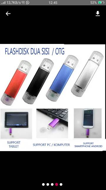 Flashdisk OTG SAMSUNG 64GB TERLARIS!!! TERMURAH!!!