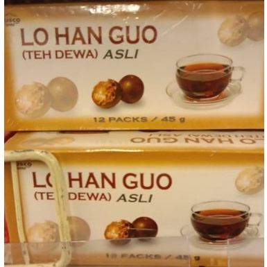 

Lo Han Guo Teh Dewa Asli 12 Packs