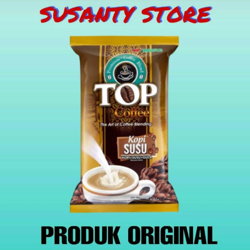 

TOP COFFEE KOPI INSTAN 3IN 1 10×31GR.
