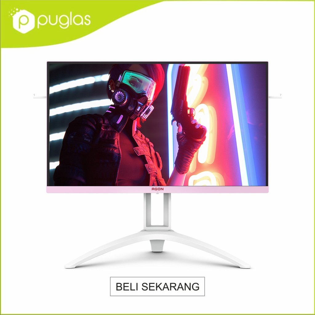 Monitor LED AOC Agon AG273FXR IPS HDR10 144Hz 27 Inch For Komputer PC Laptop