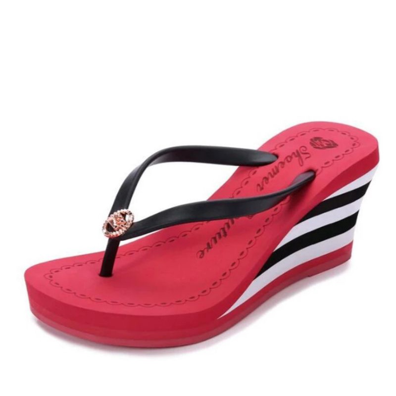 [NEW PRODUK] SANDAL WANITA WEDGES HAK PELANGI