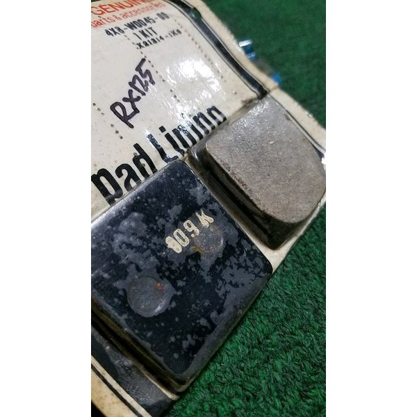 Kampas Rem Rim Depan Yamaha RX125 RX 125 Engkel Pad Lining NOS Murah