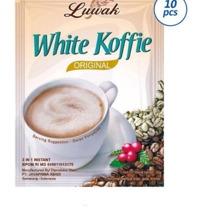 

Best WHITE KOFFIE Kopi Luwak 10 bungkus #TREND
